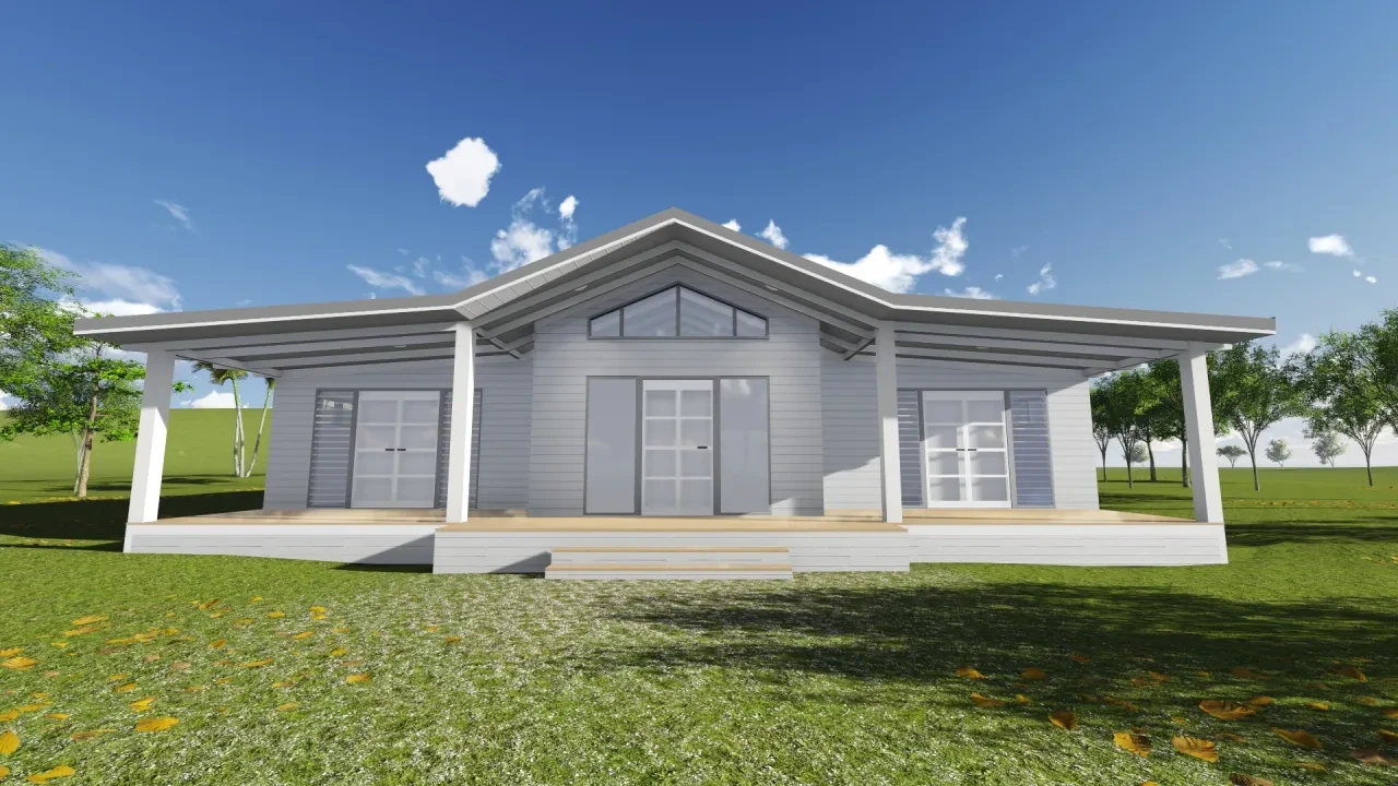 ROBSON — front facade with covered verandah